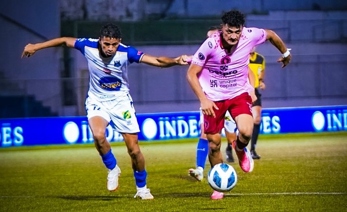 Inter Zacatecoluca Los dos equipos debutantes en el máximo circuito del fútbol salvadoreño no se sacaron diferencia. Foto cortesía: Inter FA.