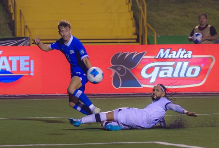 Ordaz Guatemala Nathan Ordaz jugó su sexto partido con la selección salvadoreña. Foto cortesía: La Selecta