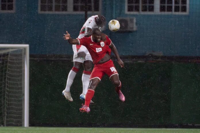 Panamá y Surinam El 14 de octubre estas dos selecciones volverán a enfrentarse en el Estadio Rommel Fernández. Foto cortesía: Fepafut
