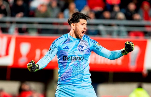 Rossi Agustín Rossi metió al Flamengo entre los cuatro clubes que irán en búsqueda de la "Gloria Eterna". Foto cortesía: CONMEBOL Libertadores.
