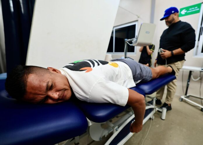 El defensor fue una de las figuras de la primera doble fecha de eliminatorias, busca estar a tono físico para volver con la selección. Foto cortesía: INDES.
