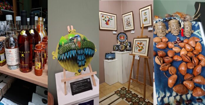 Artesanías que encuentra en el Centro de Desarrollo Artesanal (CEDART) de San Salvador Centro. Foto: YSKL.