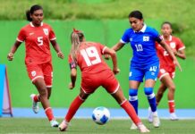 La Selecta femenina goleó 5-0 a Panamá Sub-23 en Juegos Centroamericanos La goleadora del Atlas, Brenda Cerén, volvió a ponerse la camiseta de la selección nacional. Foto cortesía: La Selecta.