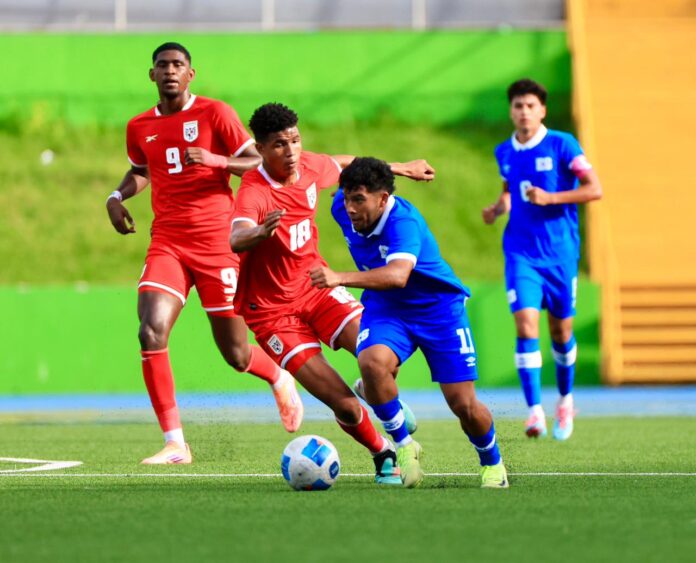 Nelson Díaz, jugador de los 'Toros' de Usulután, anotó el segundo tanto de los 'Cuscatlecos' en el campeonato. Foto cortesía: INDES.