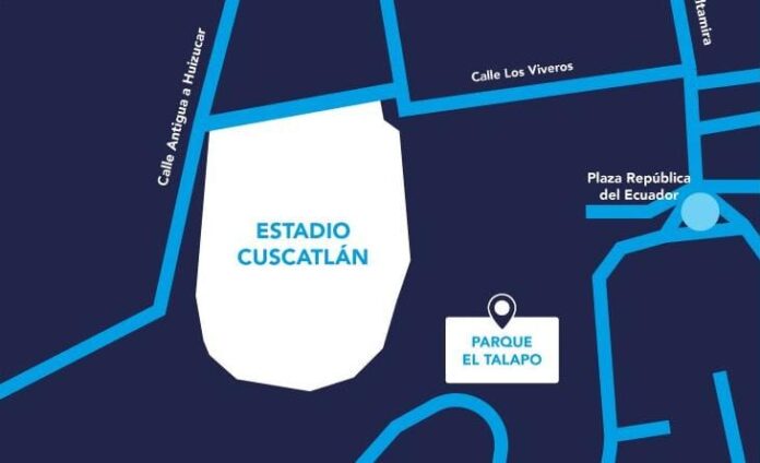El Parque El Talapo será uno de los puntos habilitados como parqueo. Foto cortesía: Alcaldía de San Salvador Centro. El Parque El Talapo será uno de los puntos habilitados como parqueo. Foto cortesía: Alcaldía de San Salvador Centro.