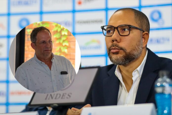 El presidente del INDES, apoyó al dirigente panameño. Fotos cortesía: La Selecta.