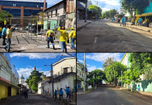 Liberan vías de la Avenida España previo a la apertura del Mercado San Miguelito Foto: Cortesía.