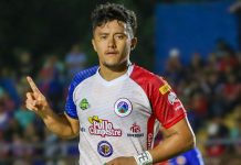 Juan Carlos Argueta de Cacahuatique es el campeón de goleo del Apertura 2025 Argueta se llevó el título individual a pesar de anotar solo tres goles en la segunda vuelta. Foto cortesía: CD Cacahuatique.