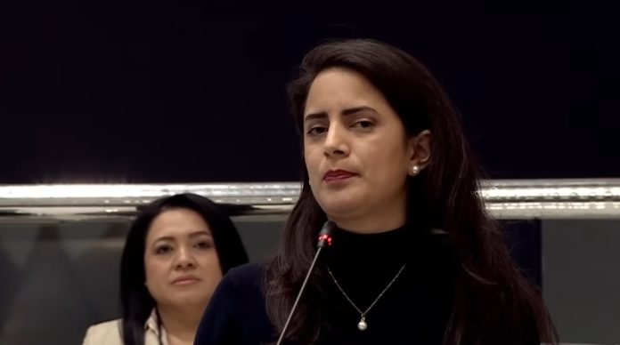 Claudia Ortiz, diputada de la Asamblea Legislativa por VAMOS.