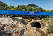 Construcción de puente en Villa Lourdes, Colón, finalizará a mediados de 2026, según el MOP