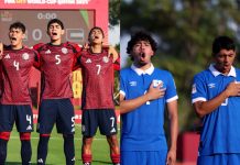 Solo El Salvador y Costa Rica han sumado por parte de Centroamérica en el Mundial Sub-17 Costa Rica sumó en la primera fecha, mientras que El Salvador en la segunda. Foto cortesía: FCRF y FESFUT.