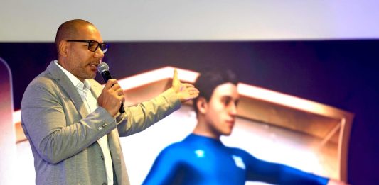 El funcionario presentó su plan para la Federación. Foto cortesía: INDES.