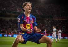 El Barça se levanta después del Clásico y vence al Elche Con dos asistencias, Fermín fue de las figuras 'Azulgranas'. Foto cortesía: FC Barcelona.