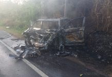 Un fallecido y seis lesionados en accidente de tránsito en Chalatenango