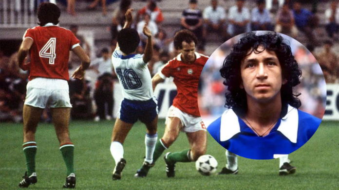 'Mágico' en España 82. Foto cortesía: FIFA.