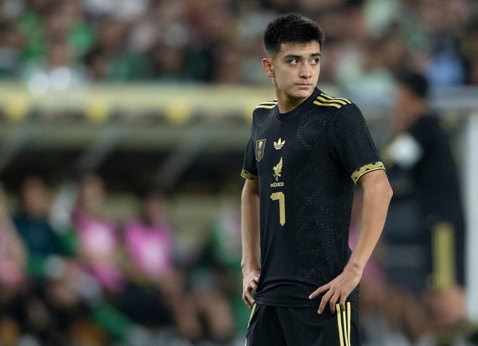 Mora es el debutante más joven de México en partido oficial. Foto cortesía: Selección Mexicana de Fútbol.