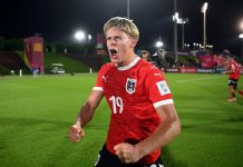 Brasil quedó afuera: se definió la final de la Copa del Mundo Sub-17 Johannes Moser es el goleador del torneo, suma ocho tantos. Foto cortesía: FIFA.