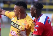 Platense cayó ante los ‘Toros’ en el juego de ida de cuartos Los 'Gallos' deben de remontar una desventaja de dos goles si quieren avanzar a semifinales. Foto cortesía: CD Platense.