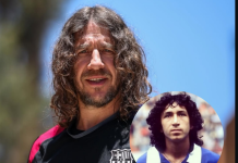Carles Puyol acerca de ‘Mágico’ González: “Es un fenómeno” El zaguero campeón del mundo en 2010 habló el ícono salvadoreño. Foto cortesía: Barça Legends y La Selecta.
