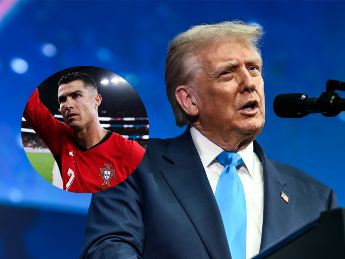 Ronaldo Trump El portugués jugará su sexta Copa del Mundo en el país gobernado por Trump. Fotos cortesía: The White House y Portugal.
