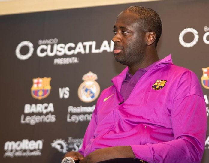 Yaya El costamarfileño desconocía la existencia de El Salvador. Foto cortesía: NSN.