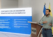 Trámites de transporte público podrán realizarse de forma digital a través de Simple SV