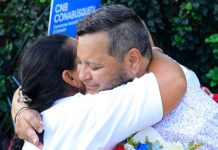 Salvadoreño radicado en el exterior se reencuentra con su familia en Coatepeque tras más de 40 años de separación durante el conflicto armado