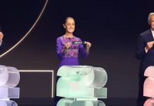 Trump, Sheinbaum y Carney encabezan sorteo del Mundial 2026