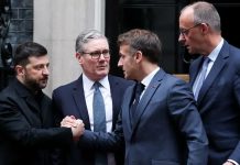 Alemania, Reino Unido y Francia respaldan a Zelenski