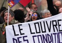 La huelga mantiene cerrado parcialmente el Louvre