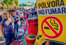 Inspeccionan puestos de venta de pólvora a nivel nacional