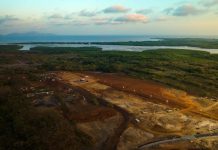 Trabajos de terracería en la construcción del Aeropuerto del Pacífico avanza un 70 %