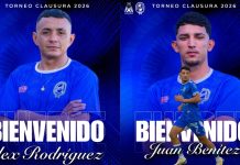 Fuerte San Francisco anunció dos regresos Alex Rodríguez se desempeña como defensor y Juan Benítez como volante. Foto cortesía: Fuerte San Francisco.
