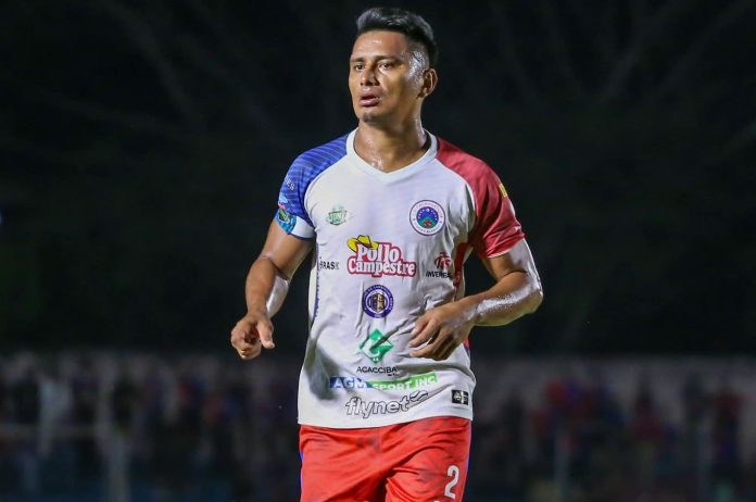 Aparicio El futbolista 'Cafetero' elogió a su rival. Foto cortesía: Cacahuatique.