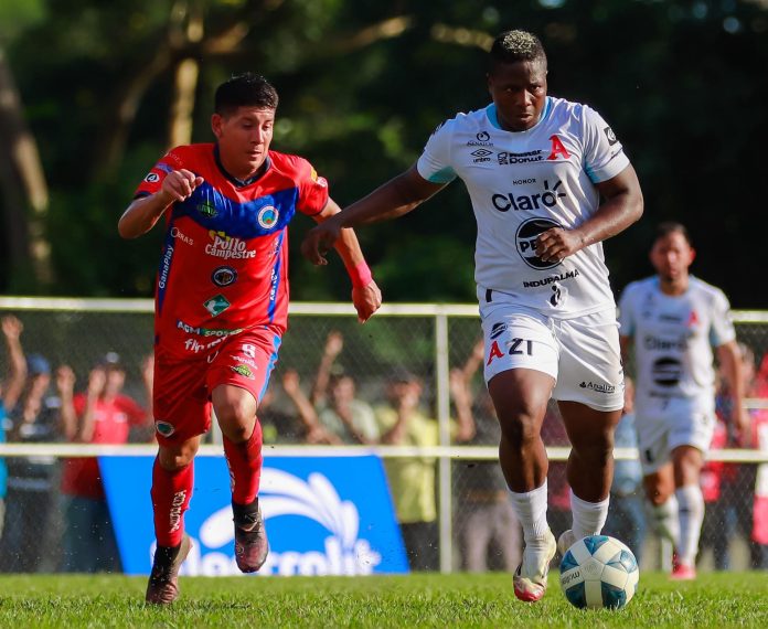 La diferencia para la vuelta será de un solo gol. Foto cortesía: Alianza FC.