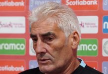 Ernesto Corti, acerca de una posible tanda de penaltis: “Los jugadores entrenan durante todo el año, pero no tiene nada que ver patear un penalti en una final” Corti habló acerca de una posible tanda de penaltis. Foto cortesía: Alianza FC.