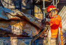 Cerca de 50 locales comerciales resultaron con daños en incendio del mercado provisional de Santa Ana