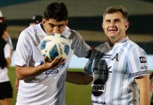 Alianza goleó 6-0 a Firpo en la final de la Categoría de Reservas Luis Tobar fue la figura al anotar el tres ocasiones. Foto cortesía: Alianza FC.