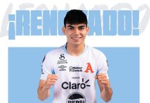 Alianza confirmó la renovación de Leo Menjívar 'Machito' seguirá con los 'Albos'. Foto cortesía: Alianza FC.