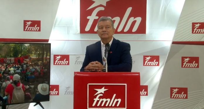 Manuel "el Chino" Flores, FMLN. Foto: Cortesía.