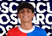 Los nombres del futuro: el mejor arquero y goleador de la categoría Sub-17 Óscar Cuellar se llevó el galardón al máximo goleador. Foto cortesía: La Primera.