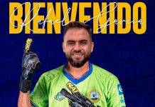 Rafa García será el nuevo arquero de Municipal Limeño García llega a su tercer equipo en El Salvador. Foto cortesía: Municipal Limeño.