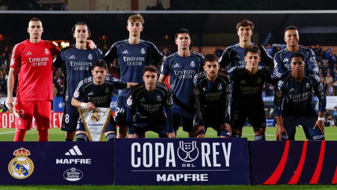 Real Madrid Los dirigidos por Xabi Alonso sacaron adelante su primer partido en Copa del Rey en la temporada. Foto cortesía: Real Madrid.