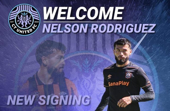 El futbolista salvadoreño-estadounidense fue confirmado por su nuevo club. Foto cortesía: CT United.