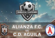 Águila y Alianza jugarán un amistoso en Estados Unidos el próximo año Los equipos visitaran territorio estadounidense el próximo año. Foto cortesía: CD Águila.