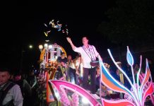 Santa Tecla da inicio a sus fiestas Foto: Cortesía.