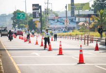 Dispositivos de tránsito se mantendrán instalados en 250 puntos hasta el 5 de enero Foto: Cortesía.