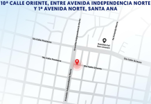 Restricción vehicular este domingo en Santa Ana por trabajos de sustitución de colector de aguas residuales