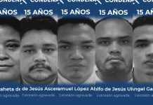 Condenan a 15 años de prisión a cinco pandilleros del Barrio 18 por extorsión en Apopa