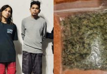 Dos sujetos detenidos en posesión de marihuana, en La Libertad Costa